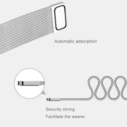 Pour Fitbit Blaze montre boucle fermeture magnétique fermoir bracelet en acier inoxydable