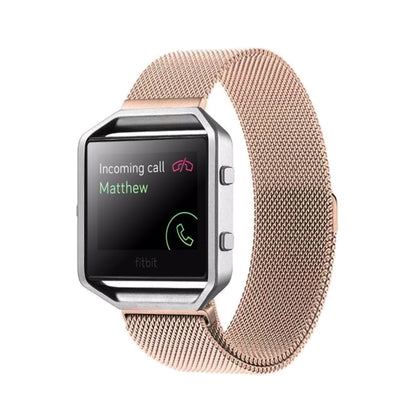 Pour Fitbit Blaze montre boucle fermeture magnétique fermoir bracelet en acier inoxydable