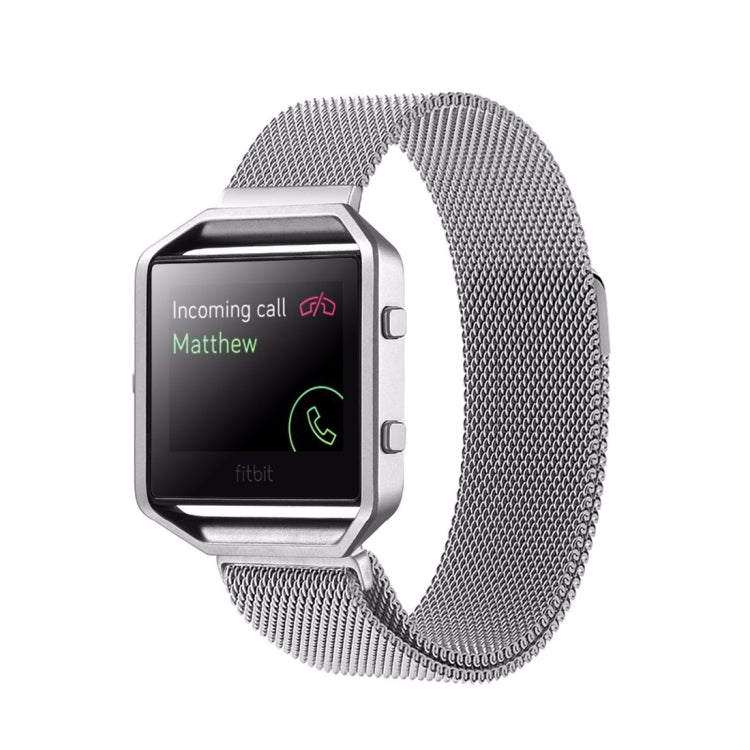 Pour Fitbit Blaze montre boucle fermeture magnétique fermoir bracelet en acier inoxydable