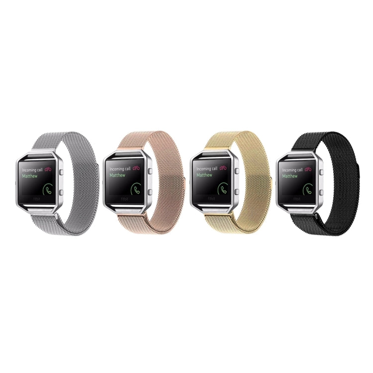 Pour Fitbit Blaze montre boucle fermeture magnétique fermoir bracelet en acier inoxydable