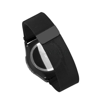 Boucle de Montre Fermoir à Fermeture Magnétique Bracelet de Montre en Acier Inoxydable pour Samsung Gear S2 Classic / S2