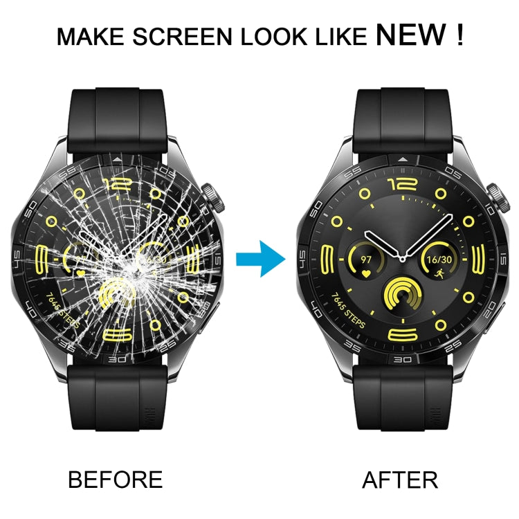 Lentille extérieure en verre pour écran avant d'origine, pour Huawei Watch GT 4 46mm