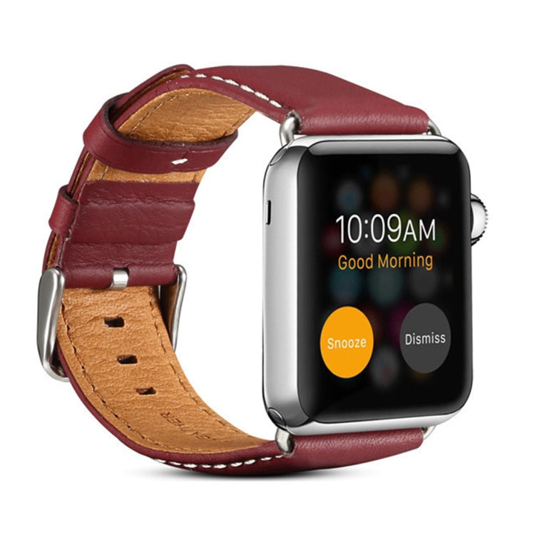 Denior Environmental Luxury Car Watch Bracelet de montre en cuir pour Apple Watch Ultra 49 mm / Série 8&7 45 mm / SE 2&6&SE&5&4 44 mm / 3&2&1 42 mm