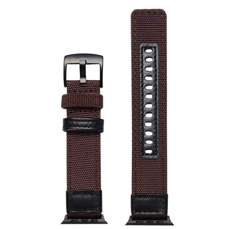Bracelet de montre en nylon de style Jeep avec boucle en acier inoxydable pour Apple Watch Series 3 & 2 & 1 42 mm, 42mm