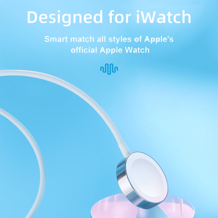 JOYROOM S-IW001 Ben Series Câble de charge magnétique portable 1,2 m 2,5 W pour Apple Watch