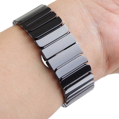 Pour Apple Watch Ultra 49mm / série 8 & 7 45mm / SE 2 & 6 & SE & 5 & 4 44mm / 3 & 2 & 1 42mm bracelet de montre en céramique délicate, 42mm