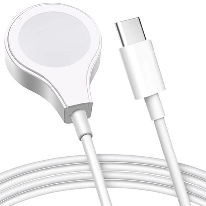 Chargement rapide magnétique sans fil vers câble Type-C / USB-C pour Apple Watch Series, Type-C