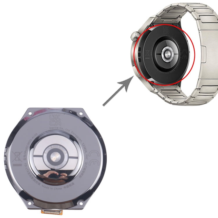 Coque arrière originale pour Huawei Watch 4 Pro, assemblage complet avec batterie