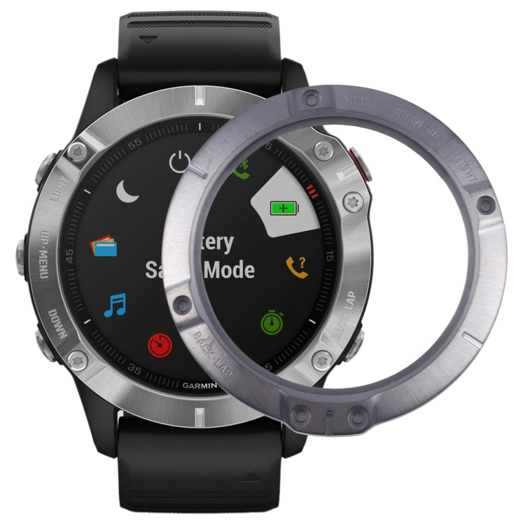 Pour Garmin Fenix 6X Pro / Fenix 6X / Fenix 6 Cadran d'échelle de temps d'origine