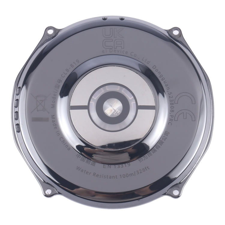 Couverture arrière d'origine, assemblage complet avec capteur de fréquence cardiaque/moteur/haut-parleur/Module de charge sans fil pour Huawei Watch Ultimate