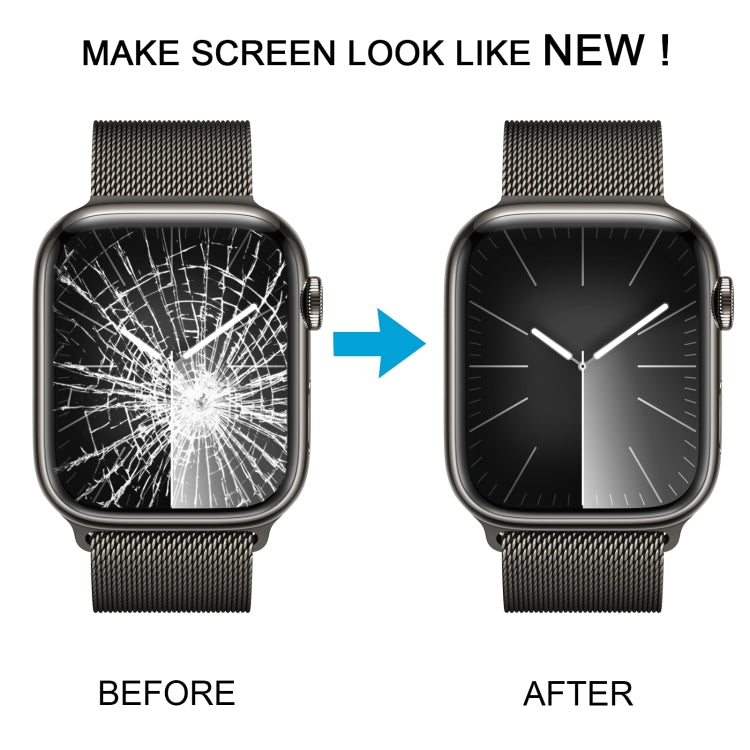 Écran LCD Original pour Apple Watch série 9, 45mm, édition LTE, numériseur, assemblage complet avec cadre