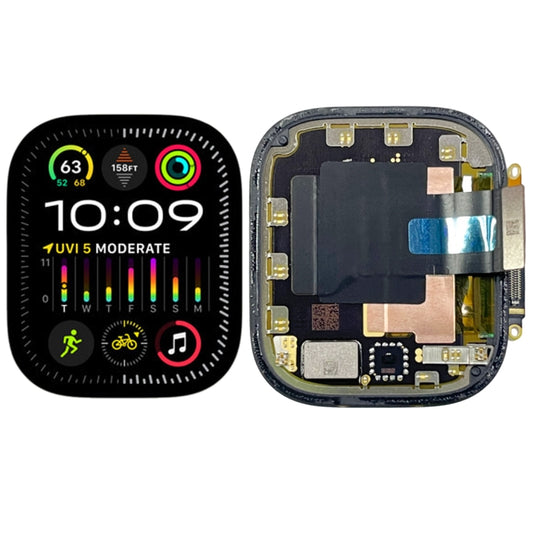 Pour Apple Watch Ultra 2 A2986 A2987 écran LCD d'origine numériseur assemblage complet avec cadre, For Apple Watch Ultra 2