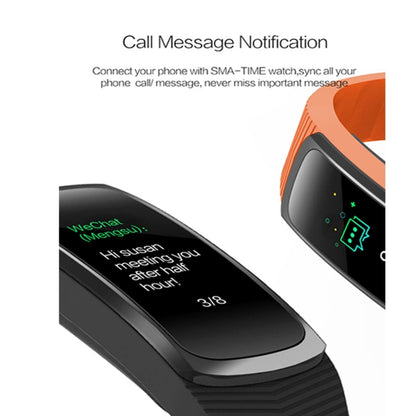 SMA-B3 Fitness Tracker 0,96 pouces Bracelet intelligent Bluetooth, étanche IP67, suivi d'activité / moniteur de fréquence cardiaque / tensiomètre / capture à distance, SMA-B3/Black, SMA-B3/Orange, SMA-B3/Green, SMA-B3/Blue