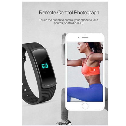 SMA-B3 Fitness Tracker 0,96 pouces Bracelet intelligent Bluetooth, étanche IP67, suivi d'activité / moniteur de fréquence cardiaque / tensiomètre / capture à distance, SMA-B3/Black, SMA-B3/Orange, SMA-B3/Green, SMA-B3/Blue