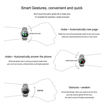 SMA-Round Montre intelligente Bluetooth à écran tactile couleur de 1,28 pouces, étanche, prise en charge de la commande vocale/moniteur de fréquence cardiaque/moniteur de sommeil/caméra Bluetooth, compatible avec les systèmes Android et iOS            ...