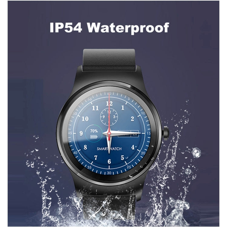 SMA-Round Montre intelligente Bluetooth à écran tactile couleur de 1,28 pouces, étanche, prise en charge de la commande vocale/moniteur de fréquence cardiaque/moniteur de sommeil/caméra Bluetooth, compatible avec les systèmes Android et iOS            ...