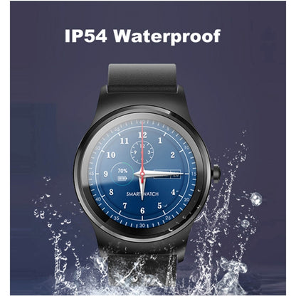 SMA-Round Montre intelligente Bluetooth à écran tactile couleur de 1,28 pouces, étanche, prise en charge de la commande vocale/moniteur de fréquence cardiaque/moniteur de sommeil/caméra Bluetooth, compatible avec les systèmes Android et iOS            ...