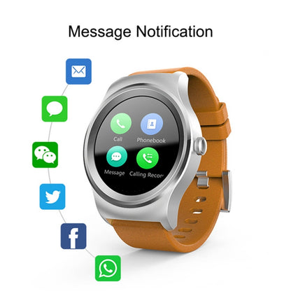 SMA-Round Montre intelligente Bluetooth à écran tactile couleur de 1,28 pouces, étanche, prise en charge de la commande vocale/moniteur de fréquence cardiaque/moniteur de sommeil/caméra Bluetooth, compatible avec les systèmes Android et iOS            ...