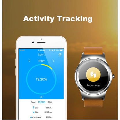 SMA-Round Montre intelligente Bluetooth à écran tactile couleur de 1,28 pouces, étanche, prise en charge de la commande vocale/moniteur de fréquence cardiaque/moniteur de sommeil/caméra Bluetooth, compatible avec les systèmes Android et iOS            ...