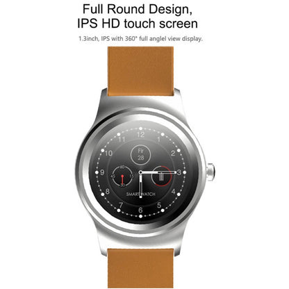 SMA-Round Montre intelligente Bluetooth à écran tactile couleur de 1,28 pouces, étanche, prise en charge de la commande vocale/moniteur de fréquence cardiaque/moniteur de sommeil/caméra Bluetooth, compatible avec les systèmes Android et iOS            ...