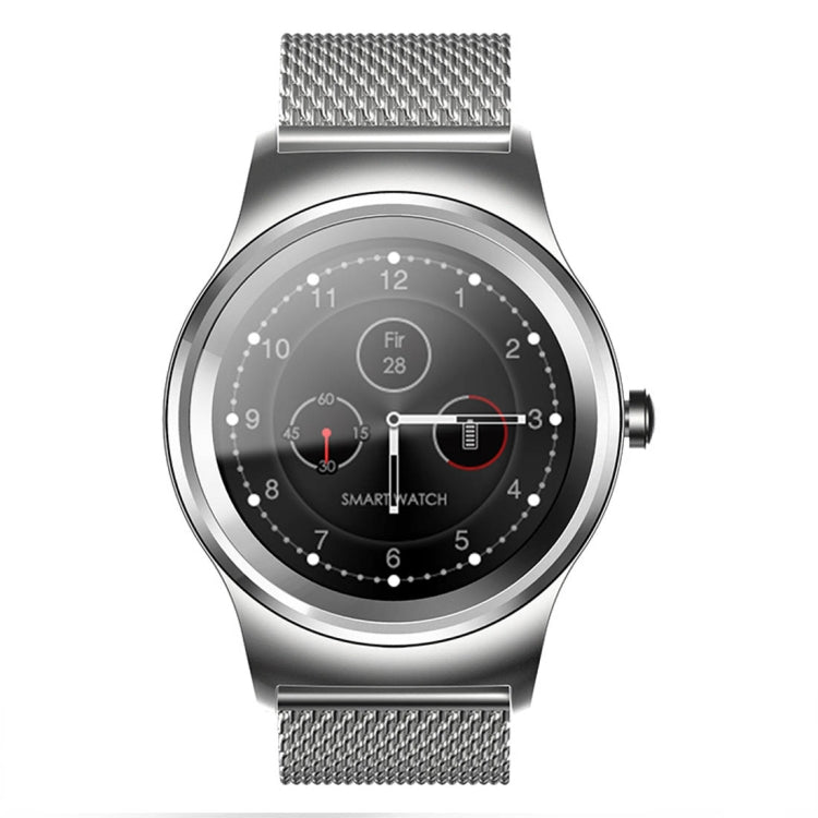 SMA-Round Montre intelligente Bluetooth à écran tactile couleur de 1,28 pouces, étanche, prise en charge de la commande vocale/moniteur de fréquence cardiaque/moniteur de sommeil/caméra Bluetooth, compatible avec les systèmes Android et iOS            ...