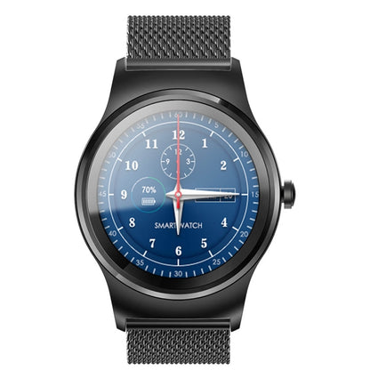 SMA-Round Montre intelligente Bluetooth à écran tactile couleur de 1,28 pouces, étanche, prise en charge de la commande vocale/moniteur de fréquence cardiaque/moniteur de sommeil/caméra Bluetooth, compatible avec les systèmes Android et iOS            ...