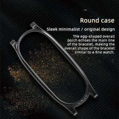 Mijobs Bracelet de montre en métal en acier inoxydable pour Xiaomi Mi Band 3 & 4 & 5 & 6
