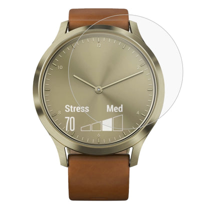 ENKAY Hat-Prince pour montre intelligente Garmin Vivomove HR 0,2 mm 9H Dureté de surface 2,15D Film d'écran en verre trempé antidéflagrant 2 pièces, For Garmin Vivomove HR