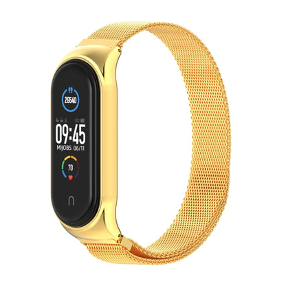Mijobs Milan CS Bracelet de montre magnétique en métal pour Xiaomi Mi Band 3 & 4 & 5 & 6, hôte non inclus
