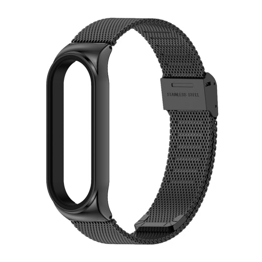 Mijobs Milan CS Boîtier de bracelet de montre en métal avec boucle sans vis pour Xiaomi Mi Band 3 & 4 & 5 & 6, hôte non inclus