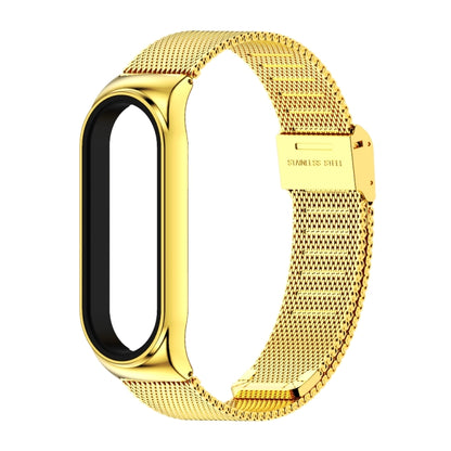 Mijobs Milan CS Boîtier de bracelet de montre en métal avec boucle sans vis pour Xiaomi Mi Band 3 & 4 & 5 & 6, hôte non inclus