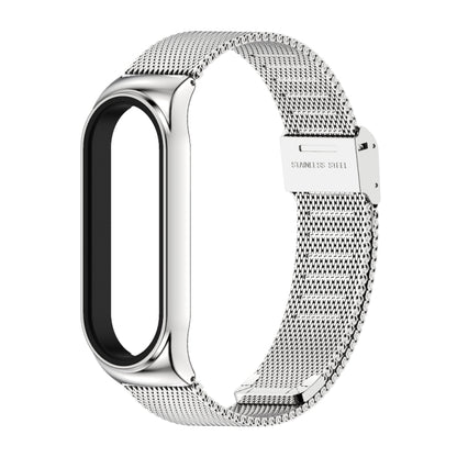 Mijobs Milan CS Boîtier de bracelet de montre en métal avec boucle sans vis pour Xiaomi Mi Band 3 & 4 & 5 & 6, hôte non inclus