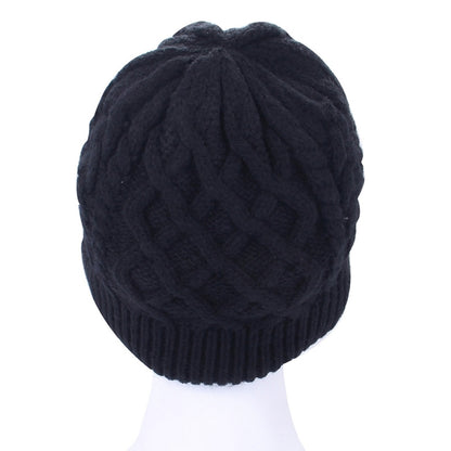 Casque Bluetooth tricoté texturé ondulé, bonnet d'hiver chaud avec micro pour garçons, filles et adultes