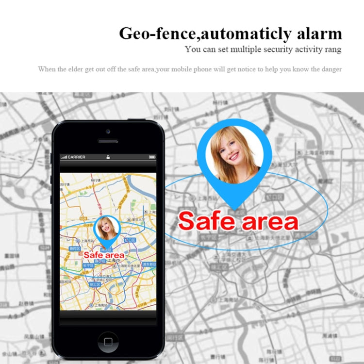 Montre intelligente GPS D99+ avec écran LCD HD de 1,22 pouces pour personnes âgées, étanche, prise en charge du positionnement GPS + LBS + WiFi / numérotation bidirectionnelle / surveillance vocale / premiers secours à une touche / alarme de poignet / ...