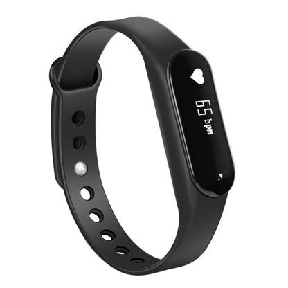 CHIGU C6 Bracelet intelligent Bluetooth avec écran OLED de 0,69 pouces, moniteur de fréquence cardiaque/podomètre/rappel d'appels/moniteur de sommeil/rappel de sédentarité/alarme/anti-perte, compatible avec les téléphones Android et iOS, CHIGU C6 Black...