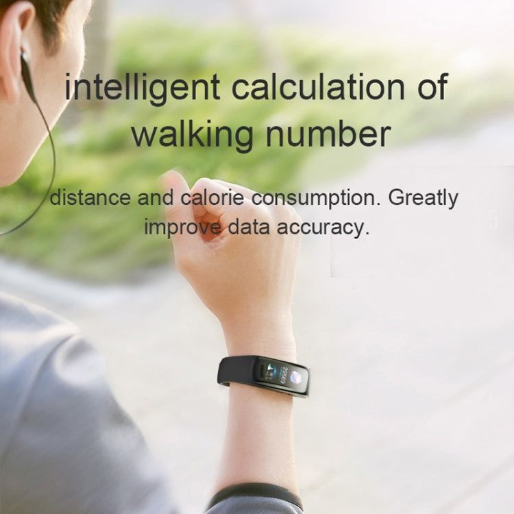 DOMIN0 C1S Bracelet intelligent à écran couleur IPS de 0,96 pouces IP67 étanche, prise en charge du rappel d'appel/surveillance de la fréquence cardiaque/surveillance de la pression artérielle/surveillance du sommeil/rappel de sédentarité/télécommande