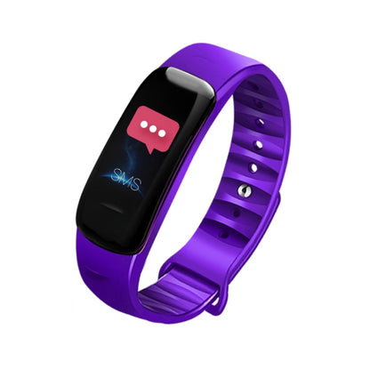 DOMIN0 C1S Bracelet intelligent à écran couleur IPS de 0,96 pouces IP67 étanche, prise en charge du rappel d'appel/surveillance de la fréquence cardiaque/surveillance de la pression artérielle/surveillance du sommeil/rappel de sédentarité/télécommande