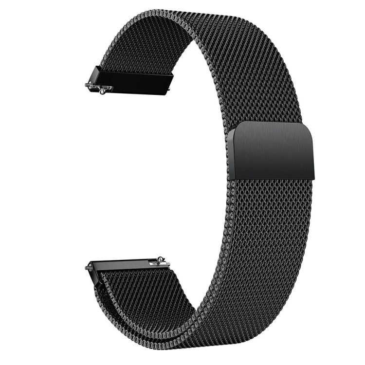 Milanis Bracelet de montre magnétique en maille d'acier inoxydable pour Galaxy Watch Active 20 mm