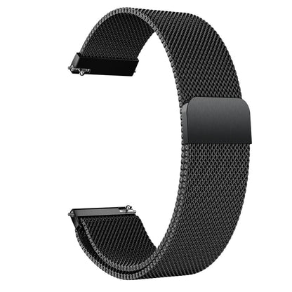 Milanis Bracelet de montre magnétique en maille d'acier inoxydable pour Galaxy Watch Active 20 mm