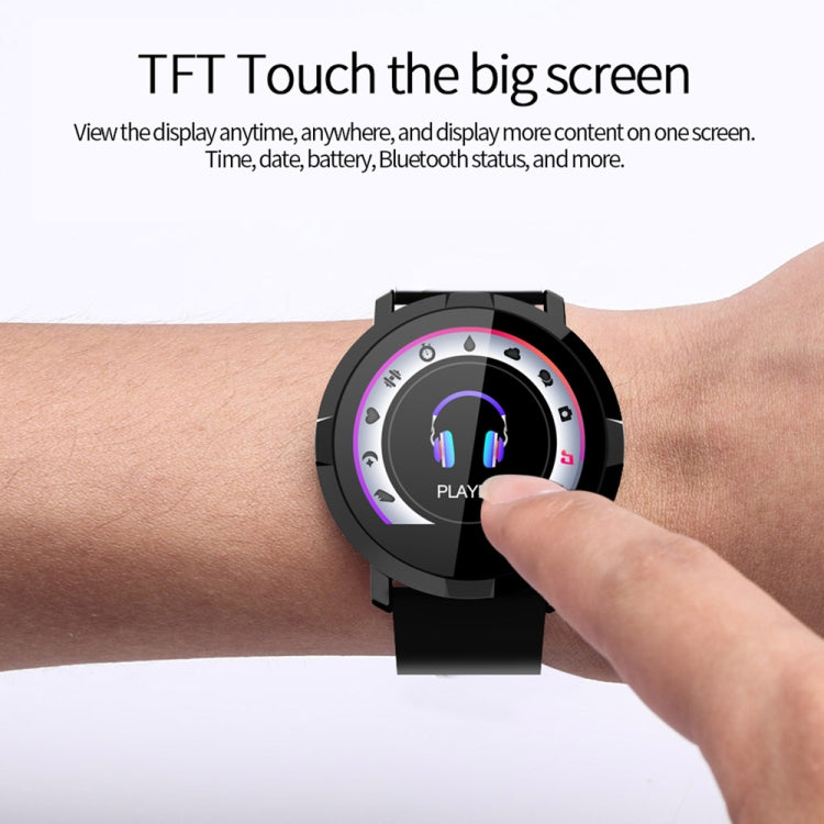 Bracelet intelligent M29 avec écran couleur TFT de 1,22 pouces, étanche IP67, prise en charge du rappel d'appel / surveillance de la fréquence cardiaque / surveillance de la pression artérielle / surveillance du sommeil / plusieurs modes sportifs
