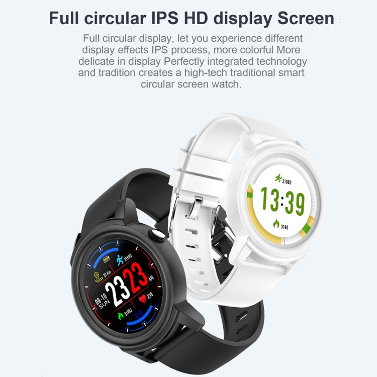 DK02 Bracelet intelligent à écran couleur IPS de 1,3 pouces IP67 étanche, prise en charge du rappel d'appel/surveillance de la fréquence cardiaque/surveillance du sommeil/rappel de sédentarité