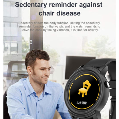 DK02 Bracelet intelligent à écran couleur IPS de 1,3 pouces IP67 étanche, prise en charge du rappel d'appel/surveillance de la fréquence cardiaque/surveillance du sommeil/rappel de sédentarité