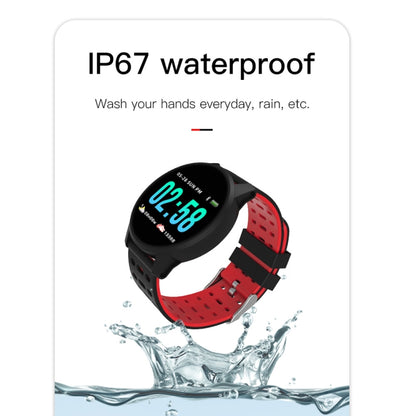 KY108 1,3 pouces Résolution 240x240 Bracelet intelligent IP67 étanche, rappel d'appel de soutien / surveillance de la fréquence cardiaque / surveillance du sommeil / surveillance de la pression artérielle / surveillance de l'oxygène dans le sang