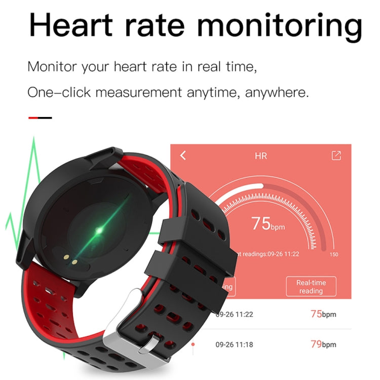 KY108 1,3 pouces Résolution 240x240 Bracelet intelligent IP67 étanche, rappel d'appel de soutien / surveillance de la fréquence cardiaque / surveillance du sommeil / surveillance de la pression artérielle / surveillance de l'oxygène dans le sang
