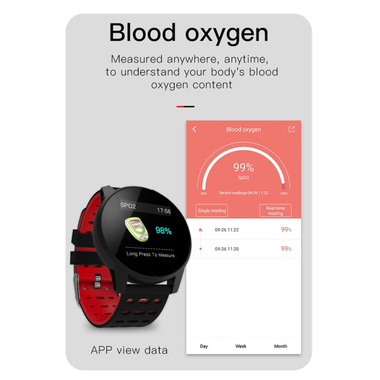 KY108 1,3 pouces Résolution 240x240 Bracelet intelligent IP67 étanche, rappel d'appel de soutien / surveillance de la fréquence cardiaque / surveillance du sommeil / surveillance de la pression artérielle / surveillance de l'oxygène dans le sang