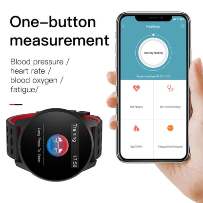 KY108 1,3 pouces Résolution 240x240 Bracelet intelligent IP67 étanche, rappel d'appel de soutien / surveillance de la fréquence cardiaque / surveillance du sommeil / surveillance de la pression artérielle / surveillance de l'oxygène dans le sang