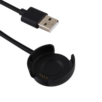 Câble de chargement USB de chargeur de berceau de montre intelligente Portable de 1m pour Amazfit A1801, For Amazfit A1801 /Black