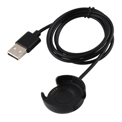 Câble de chargement USB de chargeur de berceau de montre intelligente Portable de 1m pour Amazfit A1801, For Amazfit A1801 /Black