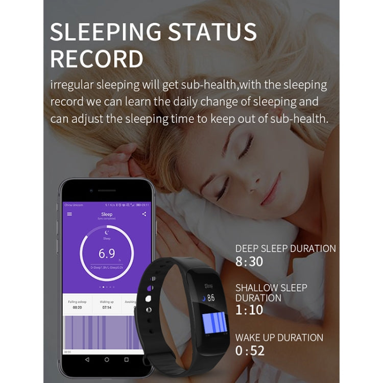 Bracelet intelligent H29 avec écran couleur IPS de 1,14 pouces, étanche IP67, prise en charge du comptage des pas/rappel d'appel/surveillance de la fréquence cardiaque/surveillance du sommeil