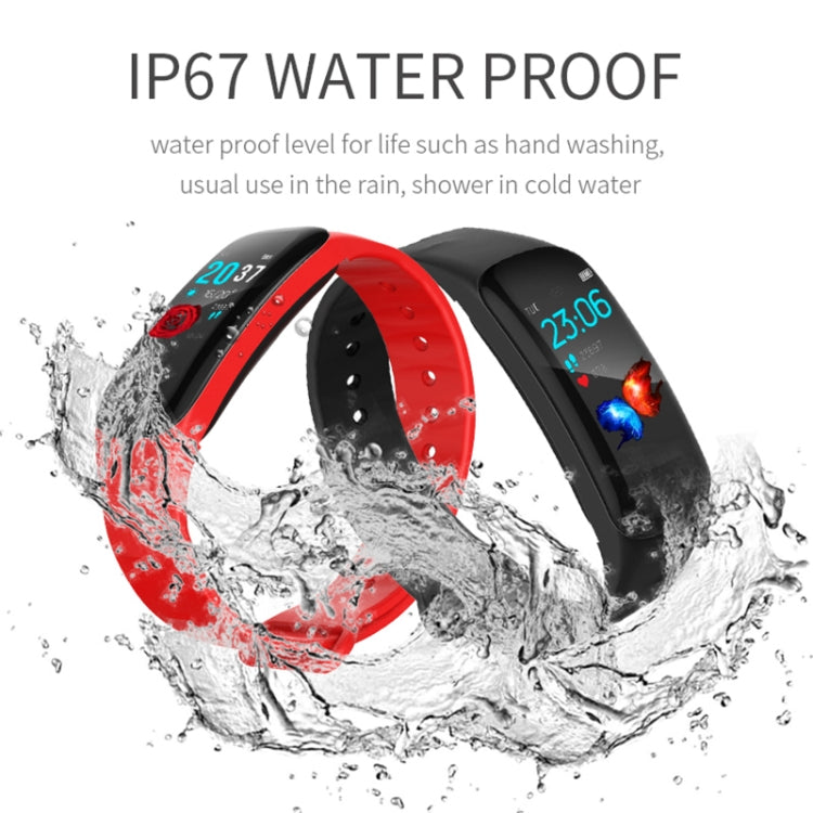Bracelet intelligent H29 avec écran couleur IPS de 1,14 pouces, étanche IP67, prise en charge du comptage des pas/rappel d'appel/surveillance de la fréquence cardiaque/surveillance du sommeil